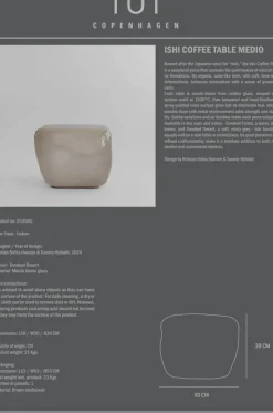Ishi soffbord medio Smoked desert