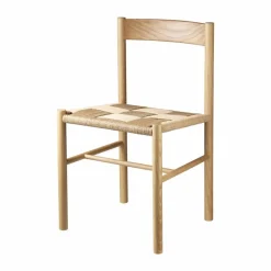 J178 Lønstrup stol v2 Oak nature lacquered-papercord