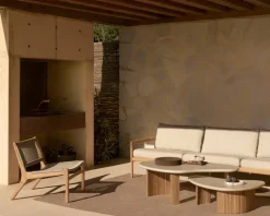 Jack outdoor loungefåtölj teak Beige