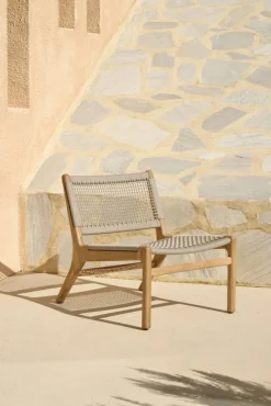 Jack outdoor loungefåtölj teak Beige
