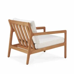 Jack outdoor loungefåtölj teak Offwhite