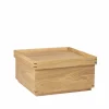 Japanese brickbord 68x68 cm dark oak large