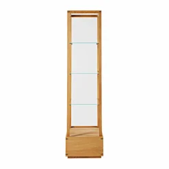 Japanese vitrinskåp medium Varm oljad ek