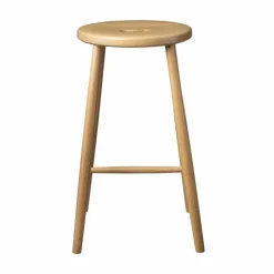 J27C Counter barstol Oak nature lacquered