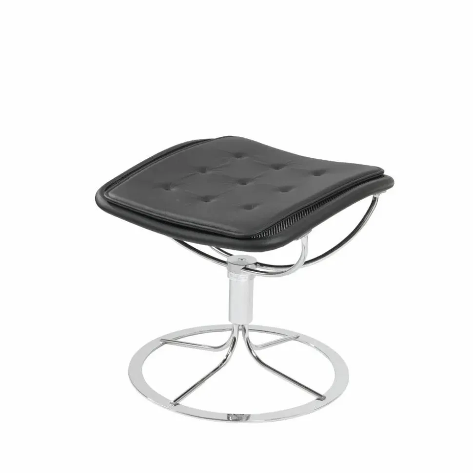 Jetson 66 fotpall Svart-svart nät-svart skoning