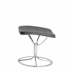 Jetson 66 fotpall Svart-svart väv-svart skoning