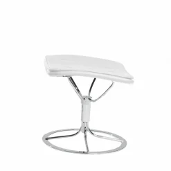 Jetson 66 fotpall Vit väv-vit skoning