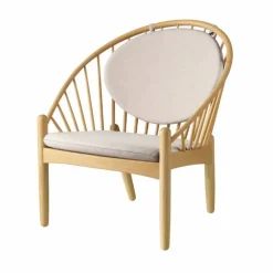 J166 Jørna stol Oak lacquered-beige