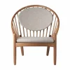 J166 Jørna stol Smoked oak-light grey