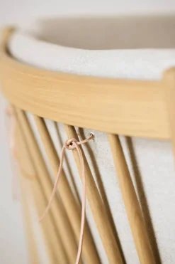 J149 soffa Tyg grön-lackerad ek 3-sits