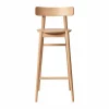 J184 Øst barstol 75 cm Oak nature lacquered