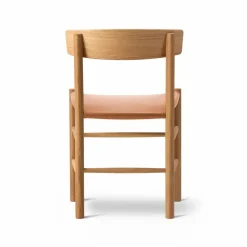 J39 stol Oljad ek-läder Omni 307 cognac