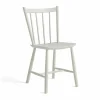 J41 stol Warm grey lackerad bok