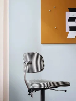 Kevi 2534U kontorsstol Stripe-aluminium