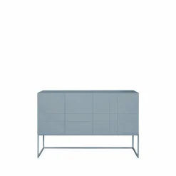 Kilt Light 137 sideboard nordic blue 2 dörrar 2 lådor