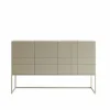 Kilt Light 137 sideboard dark sand 3 dörrar