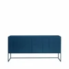 Kilt Light 180 sideboard deep blue 4 dörrar