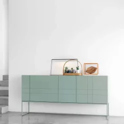 Kilt Light 180 sideboard deep blue 4 dörrar
