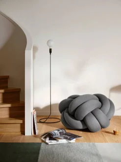 Knot kudde XL Grey