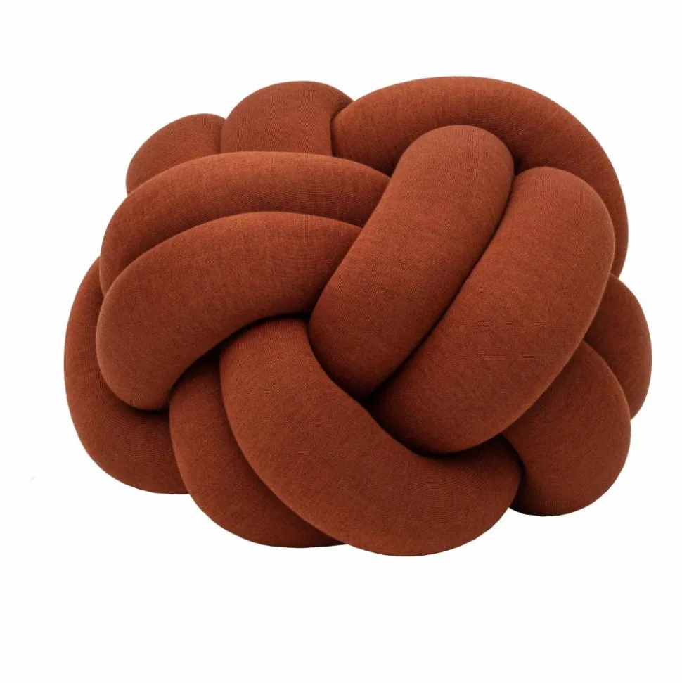 Knot kudde XL Ochre