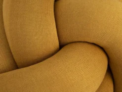 Knot kudde XL Yellow