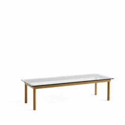 Kofi soffbord Oak-clear glass 50 cm