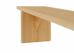 012 Kolmio Bench bänk Matt oljevaxad furu 176x42x45 cm