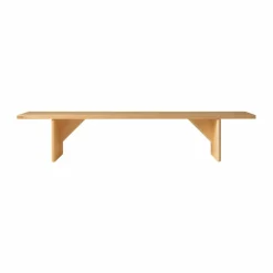 012 Kolmio Bench bänk Matt oljevaxad furu 227x42x45 cm