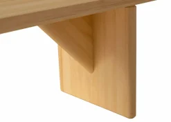 012 Kolmio Bench bänk Matt oljevaxad furu 227x42x45 cm
