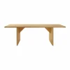 012 Kolmio Dining Table bord Matt oljevaxad furu 227x95x72 cm
