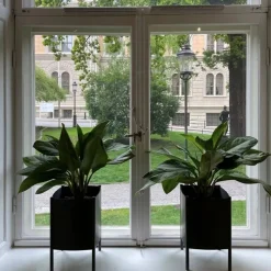 Konvex Pot kruka Svart liten Ø23 cm