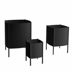 Konvex Pot kruka Svart stor Ø47 cm