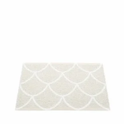 Kotte gångmatta fossil grey/white 70x50 cm