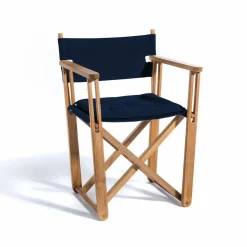 Kryss Dining karmstol Agora Nautic Navy blue teak