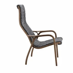 Lamino fåtölj ek/fårskinn Special Edition Rubio Monocoat Chocolate-Charcoal