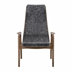 Lamino fåtölj ek/fårskinn Special Edition Rubio Monocoat Chocolate-Charcoal