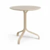 Lamino bord 49 cm vitpigmenterad ek
