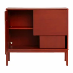 Layer sideboard Red 120x110 med ben