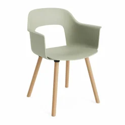 Layout Armchair 221 karmstol Pastel green-lackerad ek