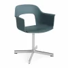 Layout Armchair 231 kontorsstol Ocean-polerad aluminium 4 star swivel base