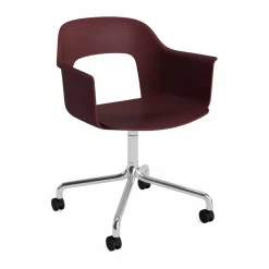 Layout Armchair 261 stol Bordeaux-polerad aluminium
