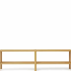 Leaf hylla 2 hyllplan 57x200 cm Ek