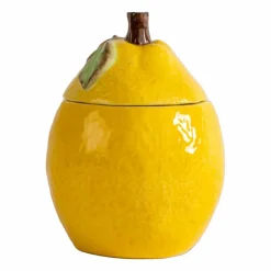 Lemon skål med lock Ø11x14 5 cm