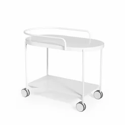 Lene rullvagn white mdf