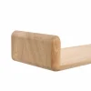 Level vägghylla Oak 55x18x9 cm