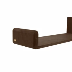 Level vägghylla Smoked Oiled Oak 55x18x9 cm