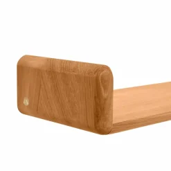 Level vägghylla Oiled Nature Oak 55x18x9 cm