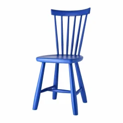Lilla Åland barnstol björk 33 cm Svenssons blå