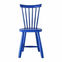 Lilla Åland barnstol björk 33 cm Svenssons blå