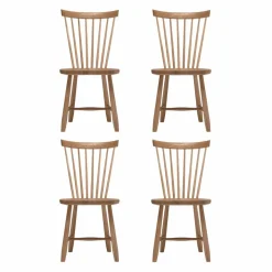Lilla Åland stol Naturell olja (ek) 4-pack
